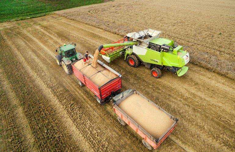 В Житомирской области стартовала жатва: намолочена первая 1000 тонн зерна