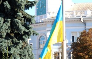 Житомир торжественно отметил День Государственного флага. ФОТО