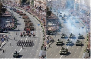 Грандиозный парад ко Дню Независимости Украины: фото и видео