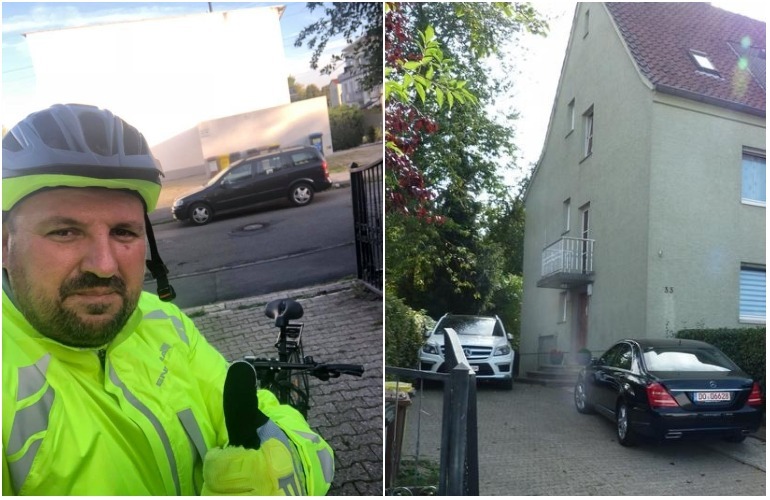 Бюргер на велосипеде: СМИ показали жизнь и доходы Розенблата в Германии. ФОТО