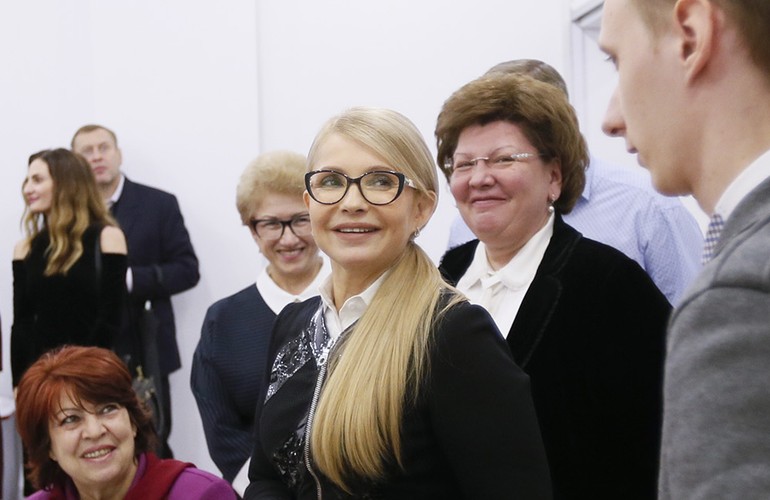 Что Юля Тимошенко делала в Житомире. ФОТОРЕПОРТАЖ