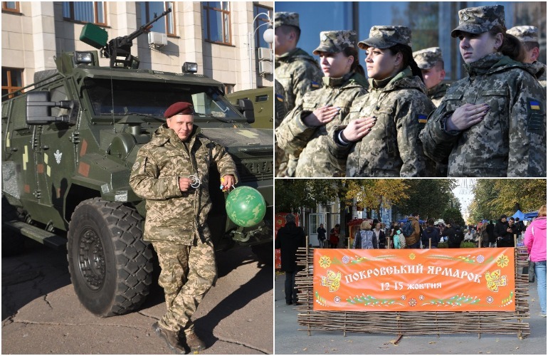 Как Житомир отмечал День защитника Украины и праздник Покрова. ФОТОРЕПОРТАЖ