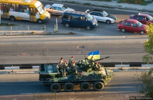 Масштабный парад военной техники в Житомире. ФОТОРЕПОРТАЖ