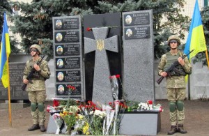 В двух райцентрах Житомирщины открыли памятники погибшим воинам АТО. ФОТО 