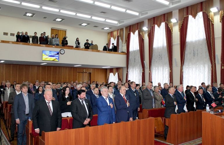 В Житомире стартовала очередная сессия областного совета. ФОТО