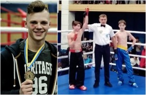 Студент и школьник из Житомира выбороли «золото» на чемпионате Украины по кикбоксингу
