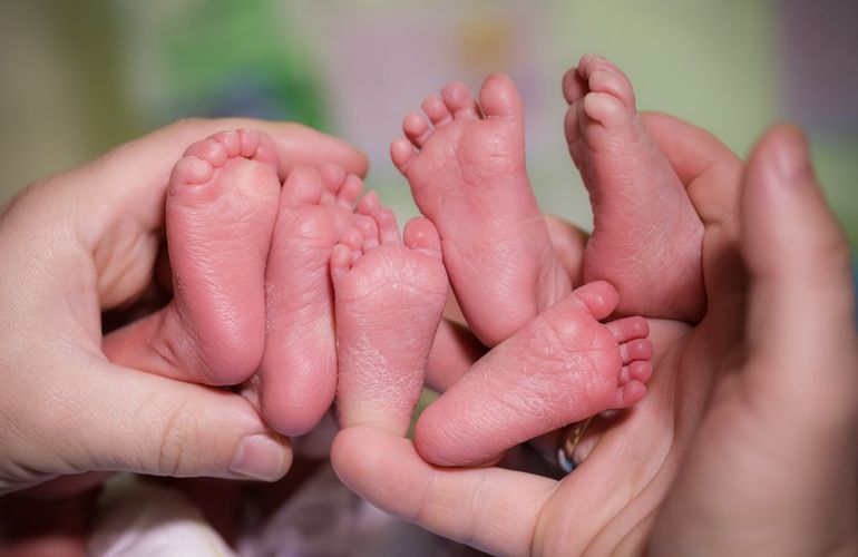 В Житомире родилась первая в году тройня. ФОТО