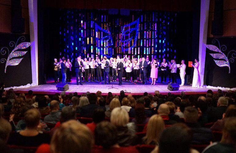 В Житомире состоялось открытие 75-го юбилейного театрального сезона. ФОТО