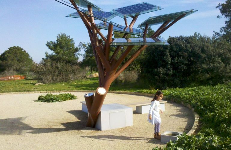 В Житомире появятся «солнечные деревья» для зарядки гаджетов