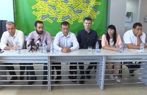 Партія «Слуга народу» представила кандидатів-мажоритарників, які балотуються в парламент на Житомирщині 