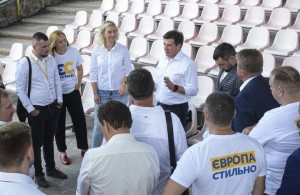 Геннадій Зубко представив команду «ЄС» на вибори у Житомирі та області