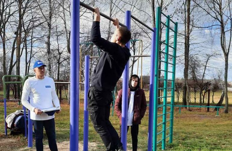 Депутат від «Нашого краю» профінансував підсумкові змагання з Workout -2021 на Житомирщині