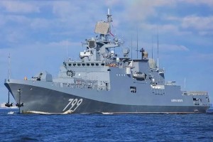  Фрегат «Адмирал Макаров» был подбит в Черном <b>море</b>, на корабле пожар. ФОТО 