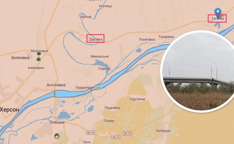 Российская армия готовится отступать из Херсона: взорвали три моста в области