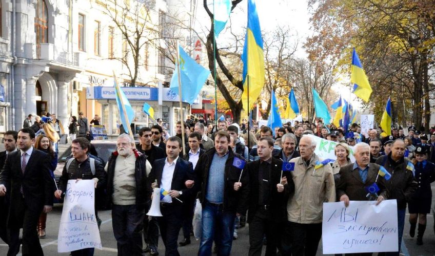 26 февраля 2014 года глазами активистов: как в Крыму отстаивали право на жизнь в Украине