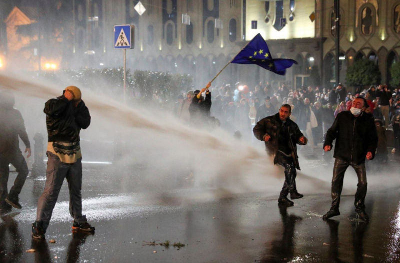Протесты в Грузии: что известно к этому часу?