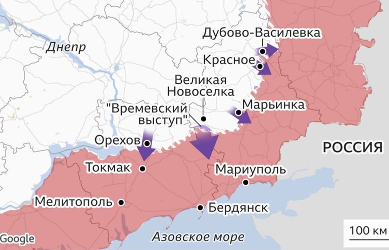 Первые успехи контрнаступления ВСУ: освобождены нескольких сел в Донецкой и Запорожской областях Украины