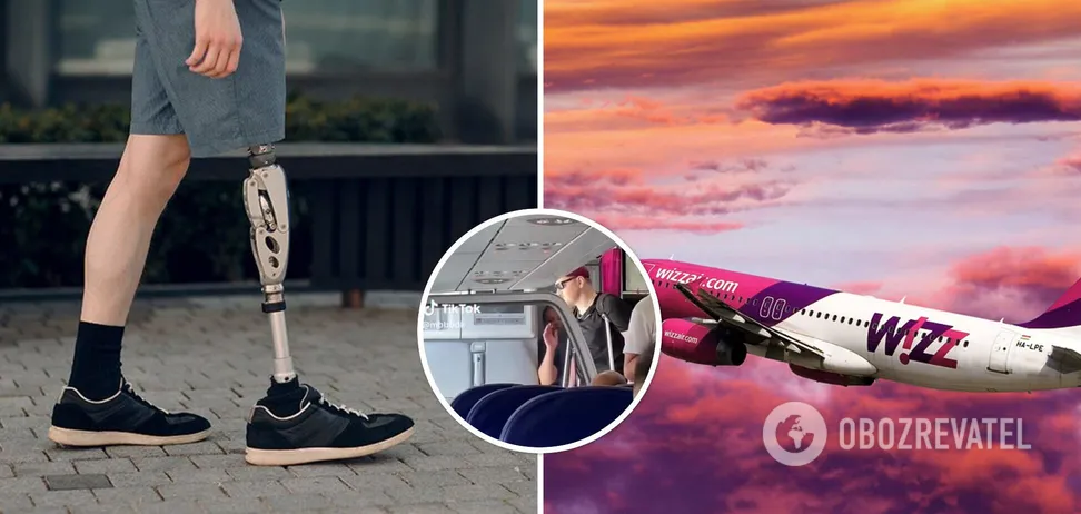 Wizz Air бестолково извинилась за инцидент с украинским ветераном, которого высадили из самолета