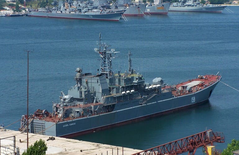 ГУР потопило російський корабель «Цезар Куніков», екіпажу врятуватися не вдалося
