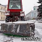 За очистку Житомира от снега и льда управлению автомобильных дорог поставили «четверку». ФОТО