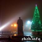 В Житомире часть новогодней иллюминации вышла из строя - <b>Боровец</b> 