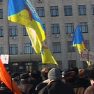 Общество: Около сотни чернобыльцев провели в Житомире митинг, чтобы отстоять свои права. ВИДЕО
