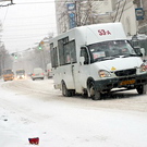 Город: В Житомире из-за сильного снегопада коммунальщики не справляются с расчисткой улиц