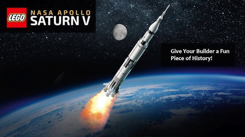 Конструктор Лего 92176 — путівка до зірок з NASA Apollo Saturn V
