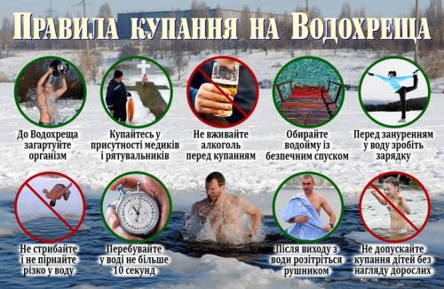 Купание на Крещение 2016: Когда купаются в проруби