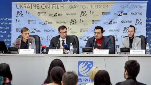 Пресс-конференция фестиваля украинского кино в Брюсселе
